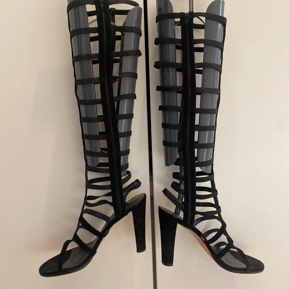 Stuart Weitzman Knee high Gladiator sandals - Picture 1 of 2